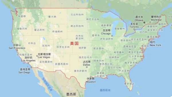 美国东海岸有哪些城市？