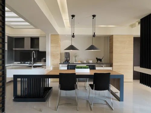 自然与前卫的交错 198平简约设计时尚精品居