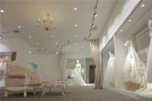 婚纱礼服馆装修效果图 婚纱礼服馆的装修风格