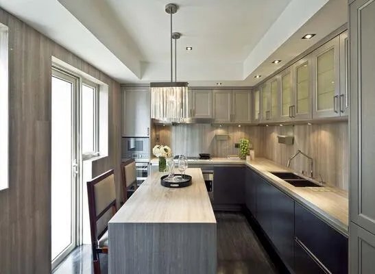 长方形厨房如何设计？长方形厨房装修效果图