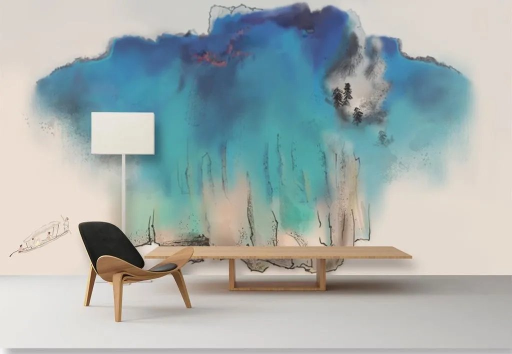 手绘背景墙怎么画好看 手绘背景墙效果图参考