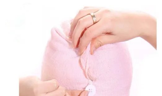 干发帽怎么戴图解