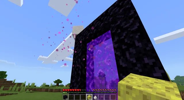 我的世界地狱门怎么激活