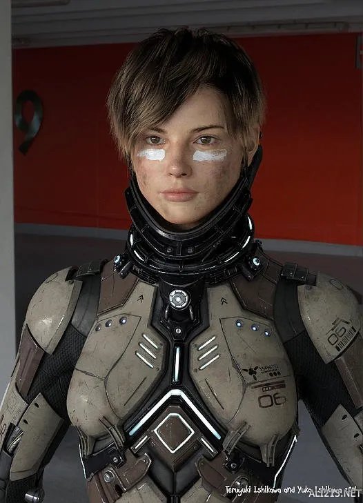 CG艺术家打造超逼真日本学生妹Saya 简直就是照片