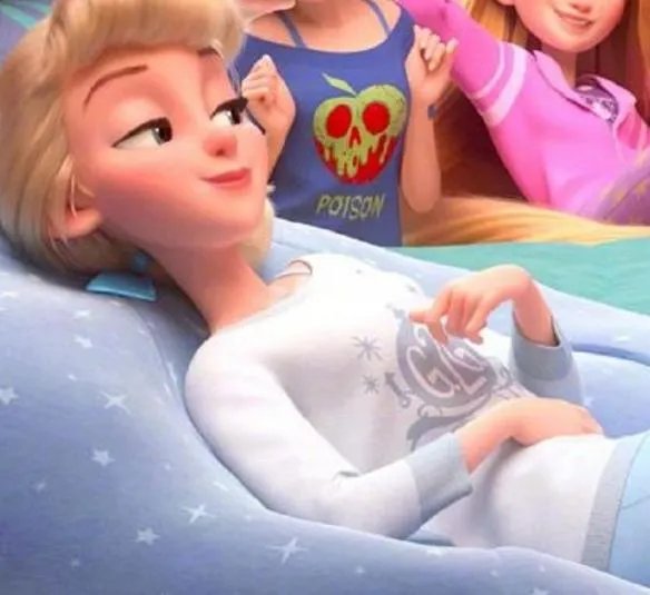 《无敌破坏王2》全新剧照 迪士尼公主睡衣细节亮了！