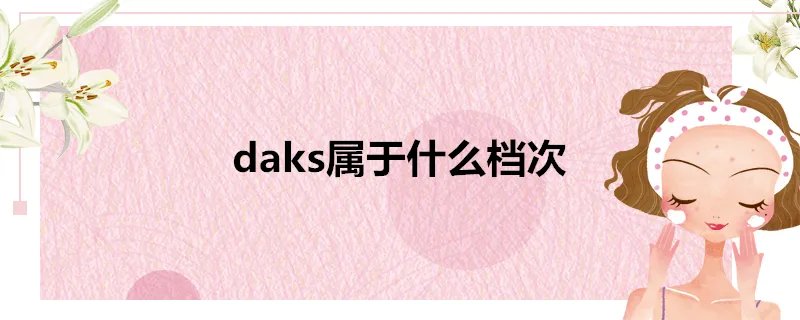 daks属于什么档次
