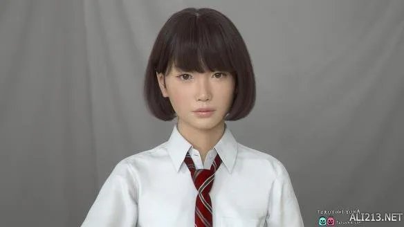CG艺术家打造超逼真日本学生妹Saya 简直就是照片