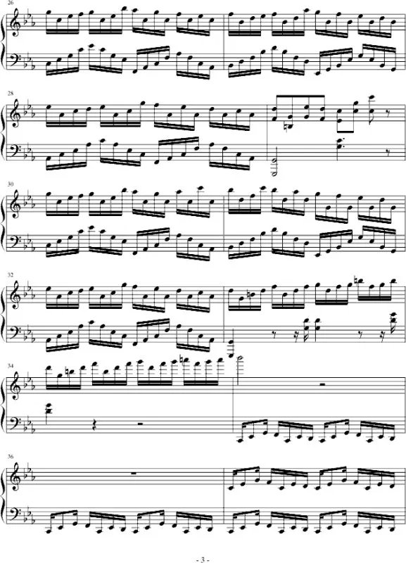 求巜克罗地亚狂想曲曲谱》带强弱 跪求正规