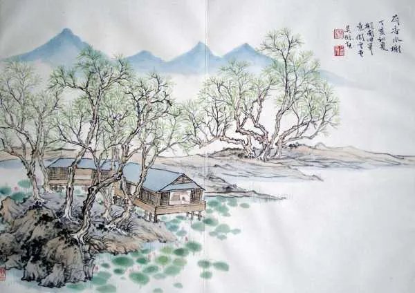 “潮落夜江斜月”里“斜”字用得妙在哪里？