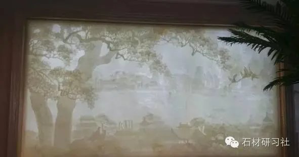 绝美玉石浮雕背景墙安装现场图集
