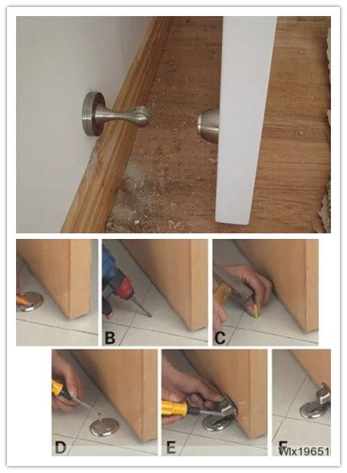 有图有真相 十三步完成木门安装