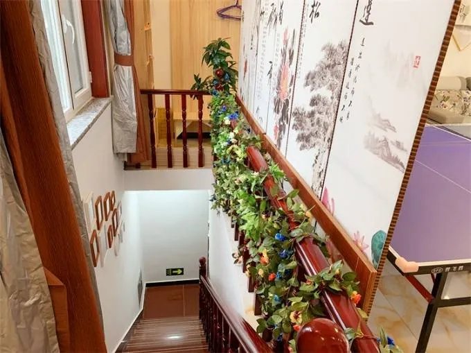 北京延庆百里画廊山泉云舍民宿，篱笆环绕的超大休闲场地与菜园！