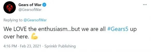 《战争机器》官推神秘暗示!要出《战争机器2》复刻版?