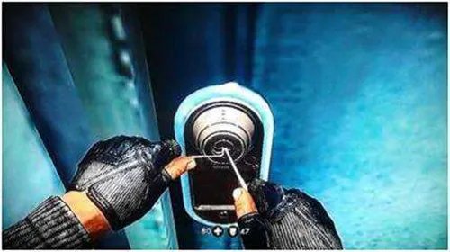 防盗门如何开锁