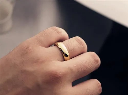金戒指图片男士 四款男士金戒指总有一款适合你