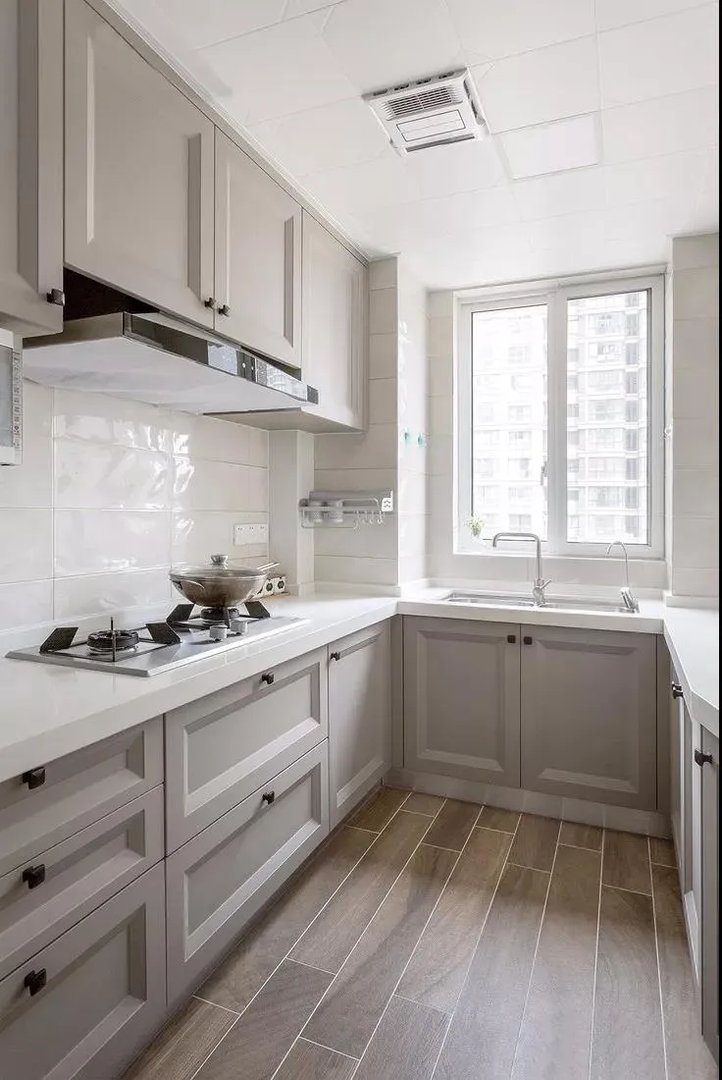 120㎡美式风格装修效果图，复古轻奢风~