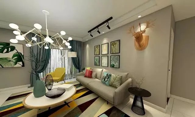 客厅装修效果图，特别简单实用的客厅装修效果