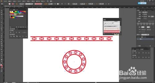 怎样用AI绘画古典花纹