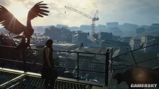 卡普空分享《鬼泣5》游戏原生壁纸 V霸气出镜