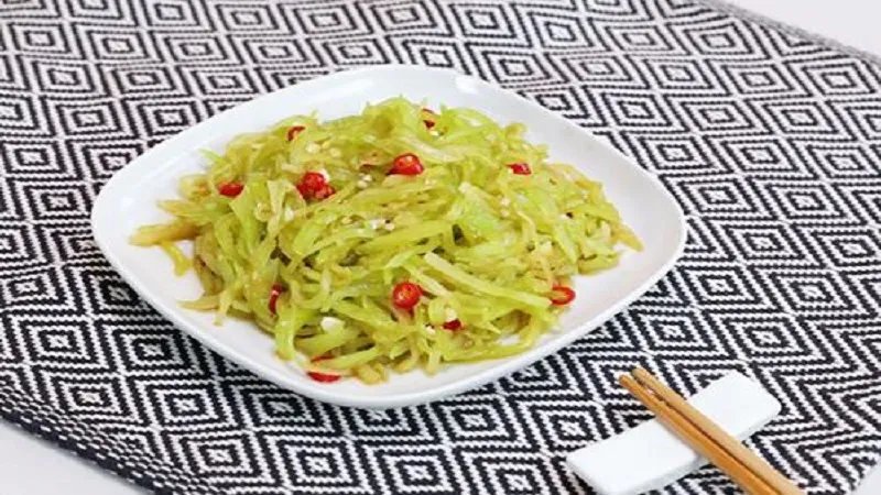 凉拌莴笋丝的做法 家常凉拌莴笋丝做法大全